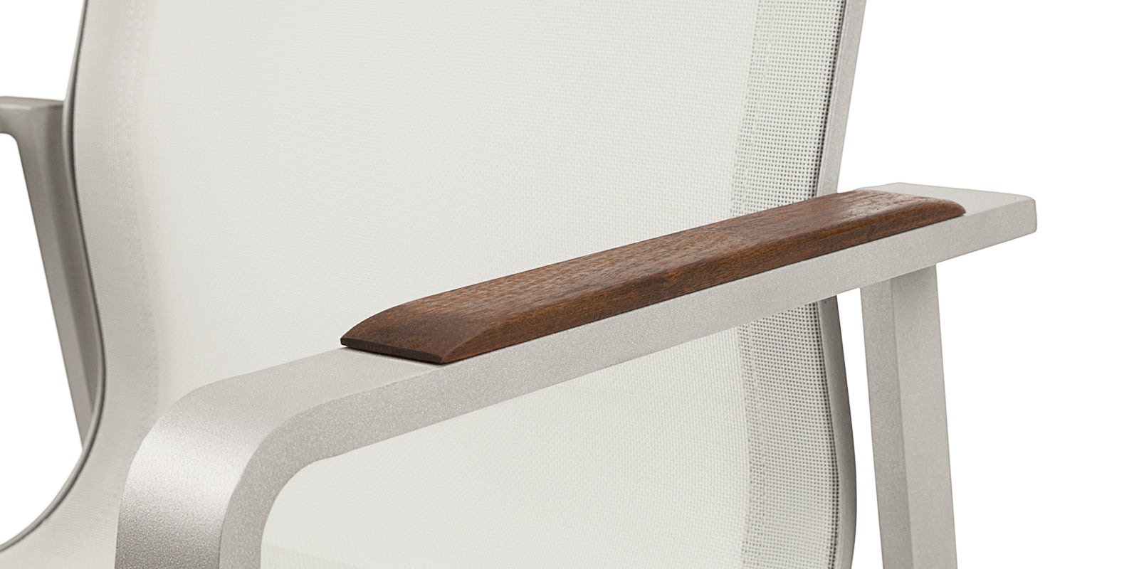 DecoScapes Tide Aluminum Sling Dining Arm Chair