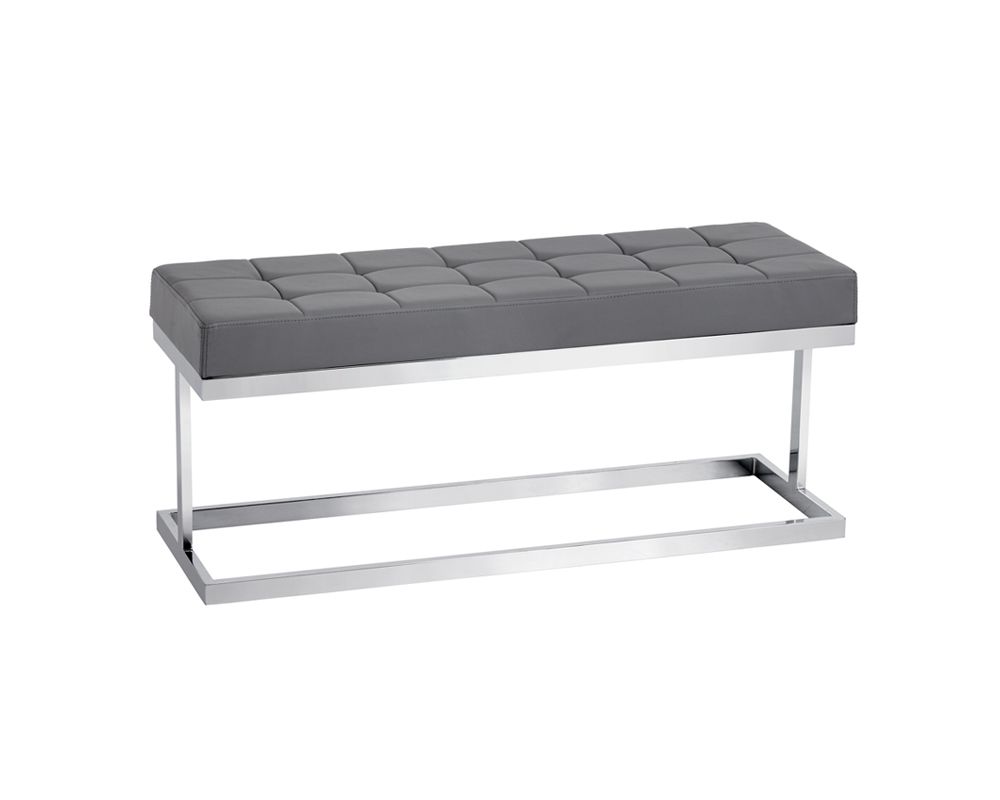 Sunpan Viceroy Bench - Grey