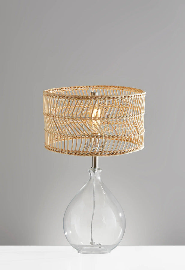 Adesso Cuba Teardrop Table Lamp