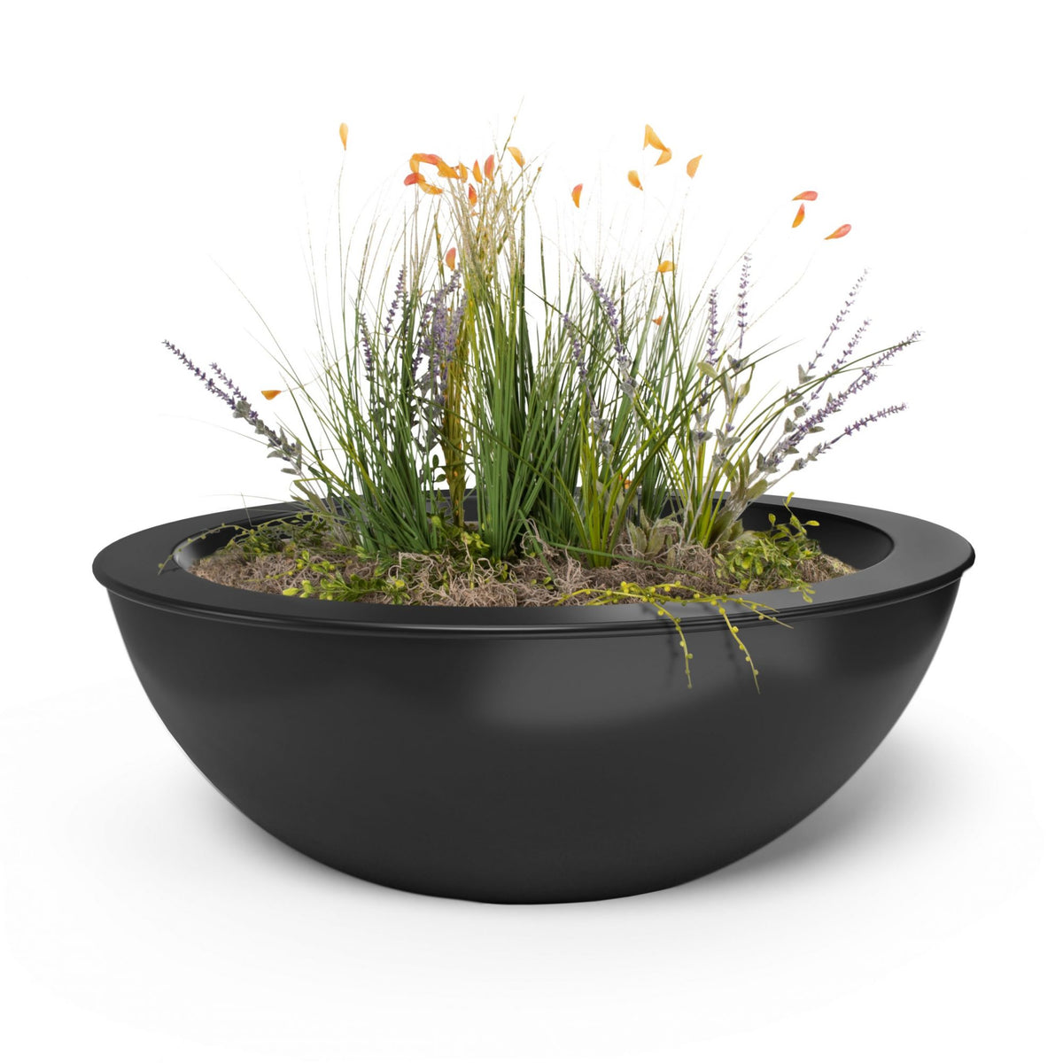 The Outdoor Plus Sedona Powder Coated Planter Bowl