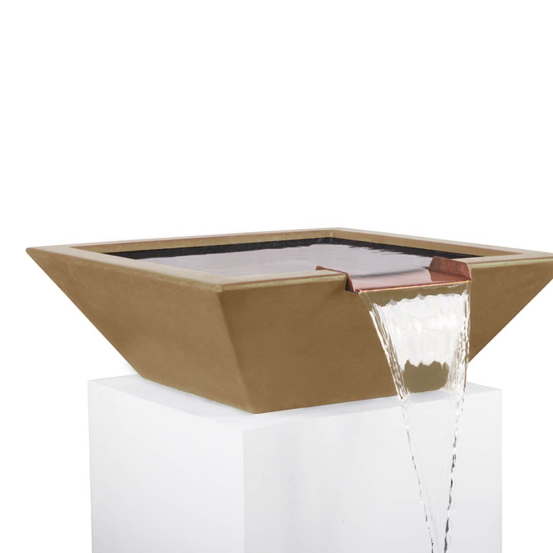 The Outdoor Plus Maya GFRC Water Bowl