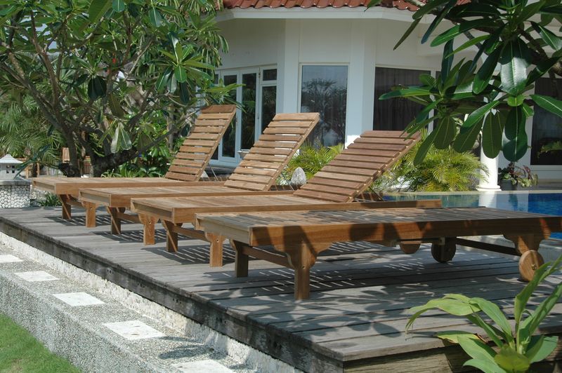Anderson Teak Capri Sun Lounger 4-Pieces