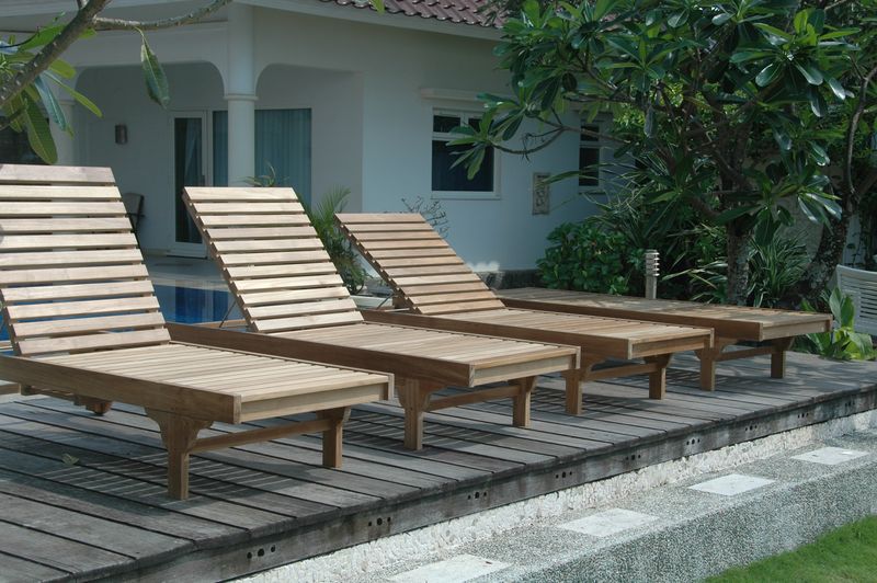 Anderson Teak Capri Sun Lounger 4-Pieces