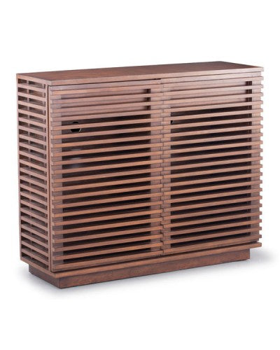 Zuo Modern Linea Tall Console Walnut