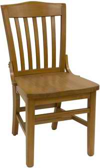 H&D Seating School House Wood Chair - Set of 2