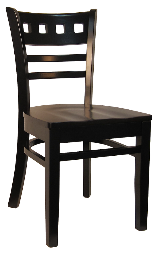 H&D Seating Masquerade Series Wood Chair - Set of 2