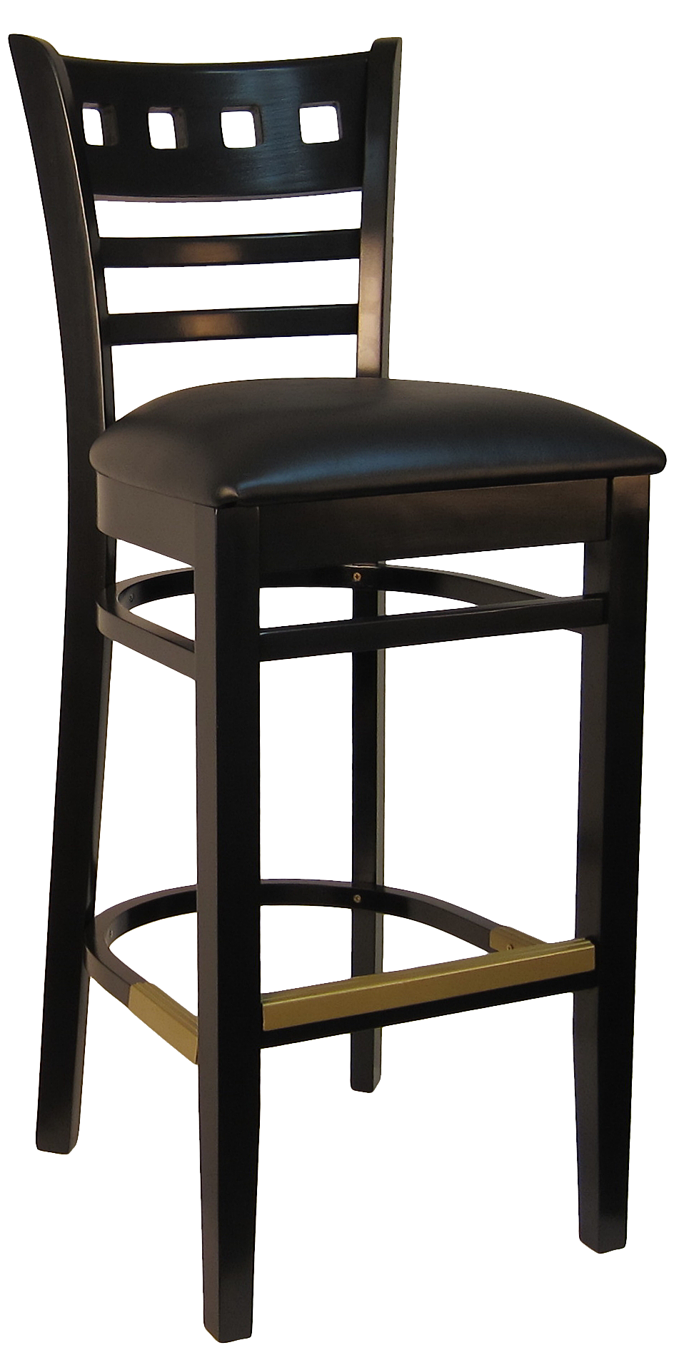 H&D Seating Masquerade Series Wood Barstool