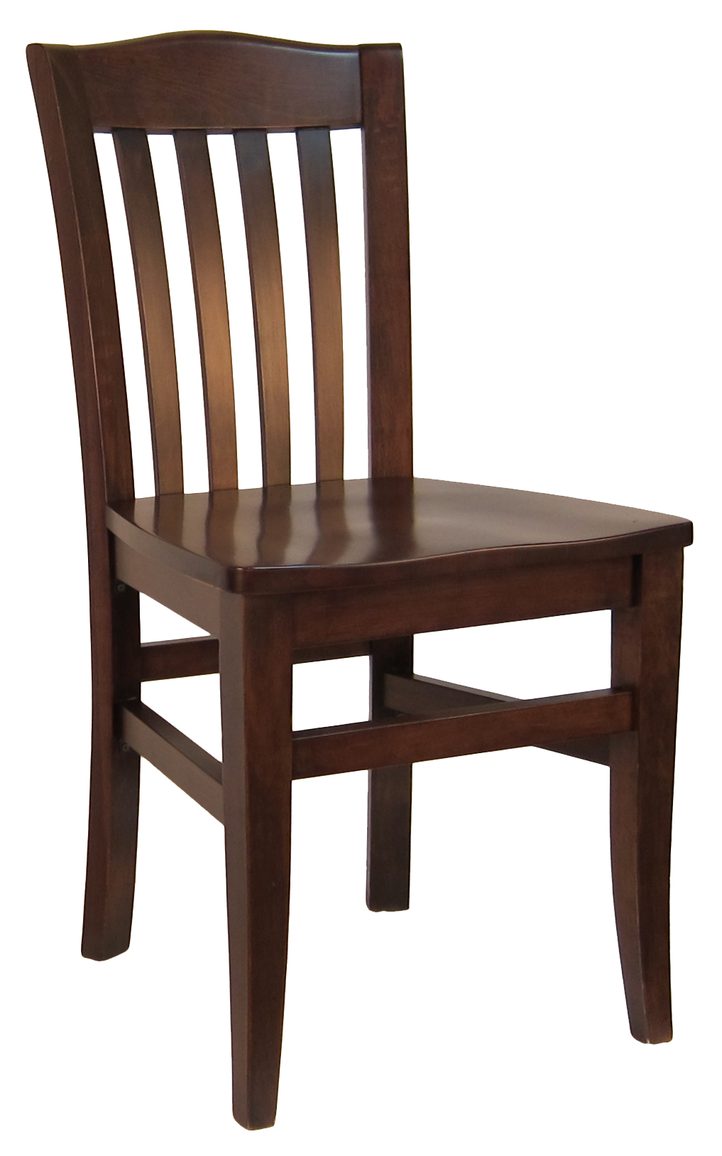 H&D Seating Crown Back Series Wood Chair - Set of 2