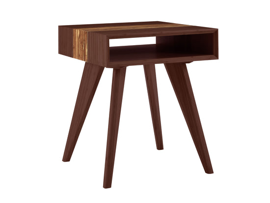 Greenington Azara Tiger End Table, Sable