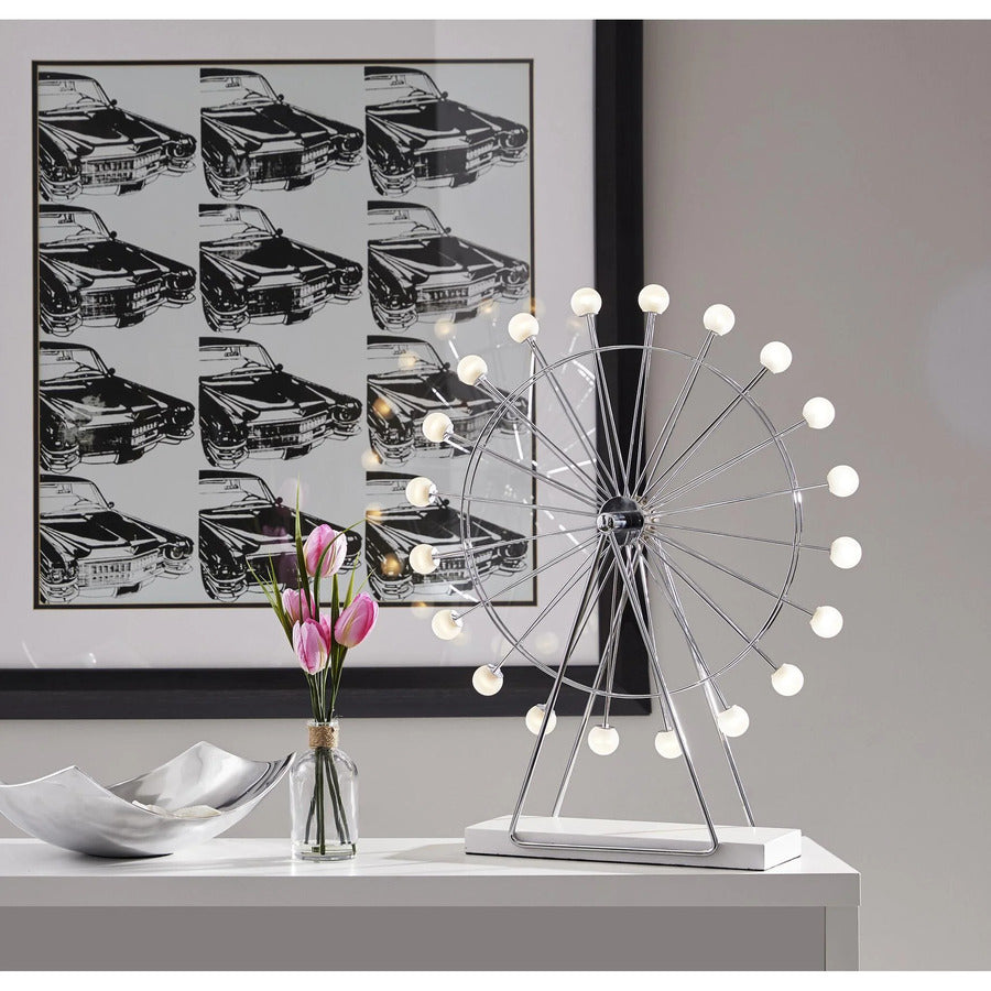Adesso Coney Large LED Ferris Wheel Lamp