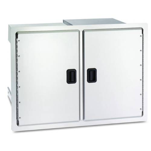 Fire Magic Legacy Double Door w Dual Drawers and Trash Tray