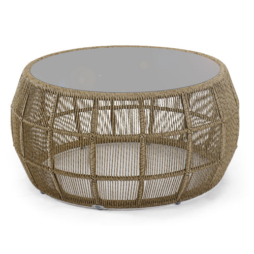 Skyline Design Calixto Coffee Table with Glass