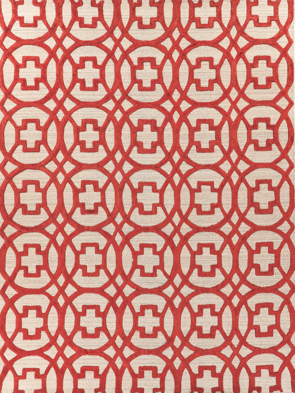 Exquisite Rugs Windsor Handmade Hand Loomed New Zealand Wool and Bamboo Silk Rug 6'X9'