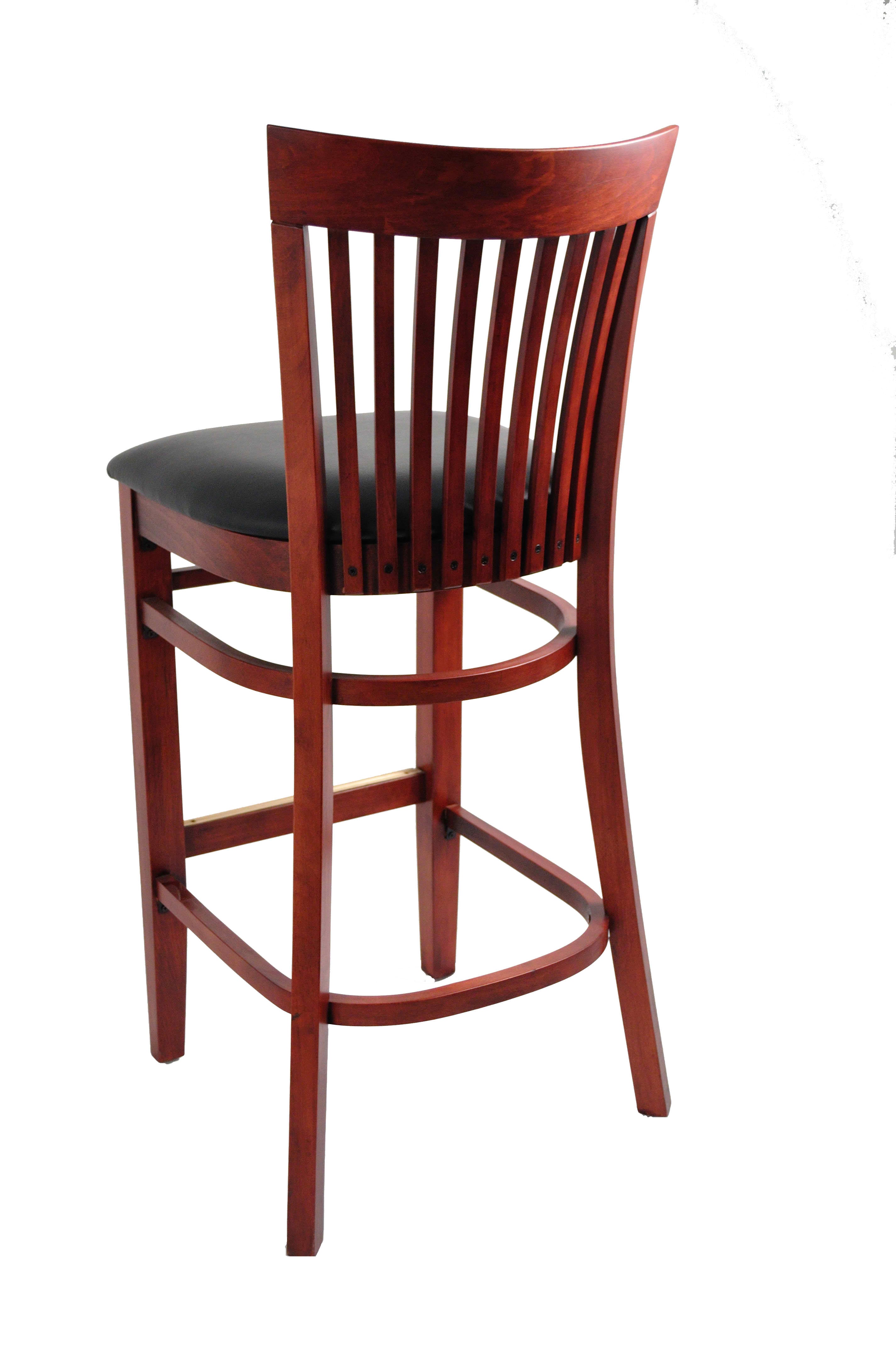 H&D Seating Columbia Series Wood Bar Stool