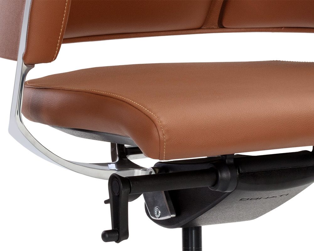 Sunpan Kremer Office Chair Black / Tan