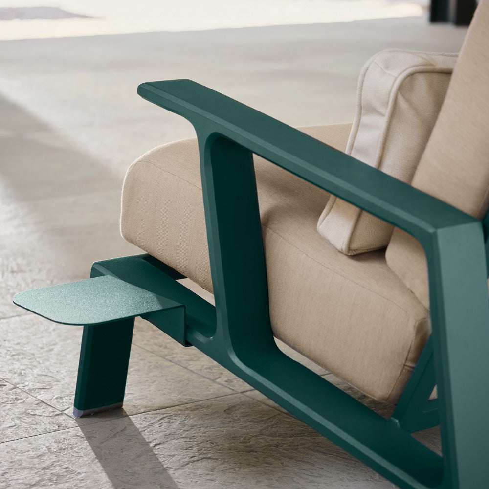 Woodard Elevation RHF/LHF Side Tray Table