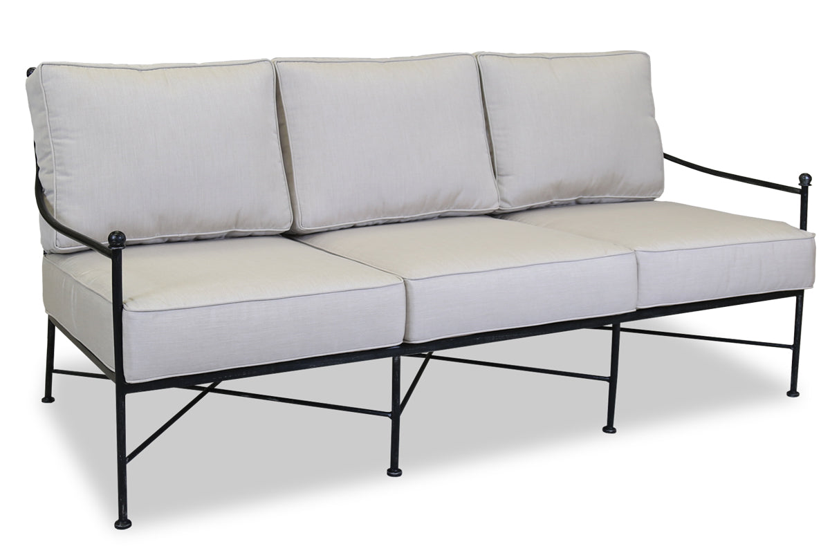 Sunset West Provence Aluminum Sofa with Cushion