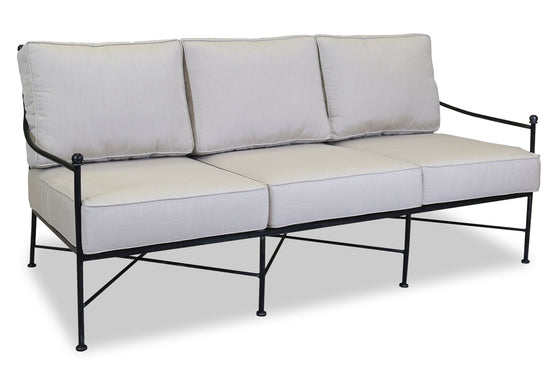 Sunset West Provence Aluminum Sofa with Cushion
