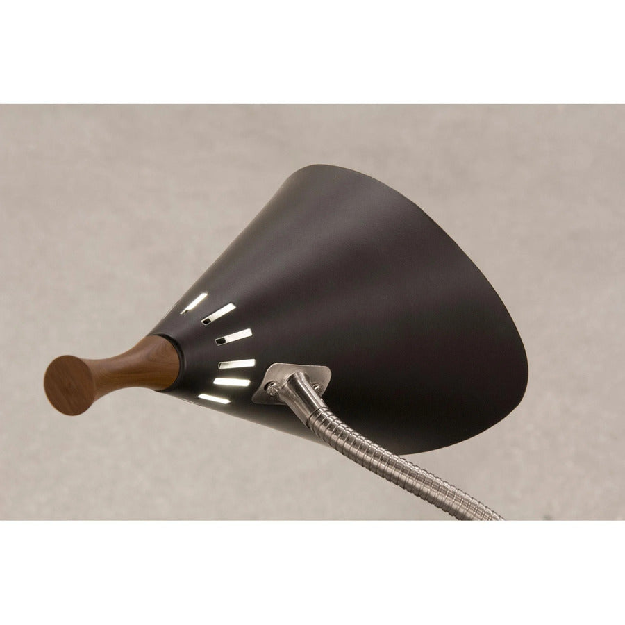 Adesso Draper Gooseneck Desk Lamp