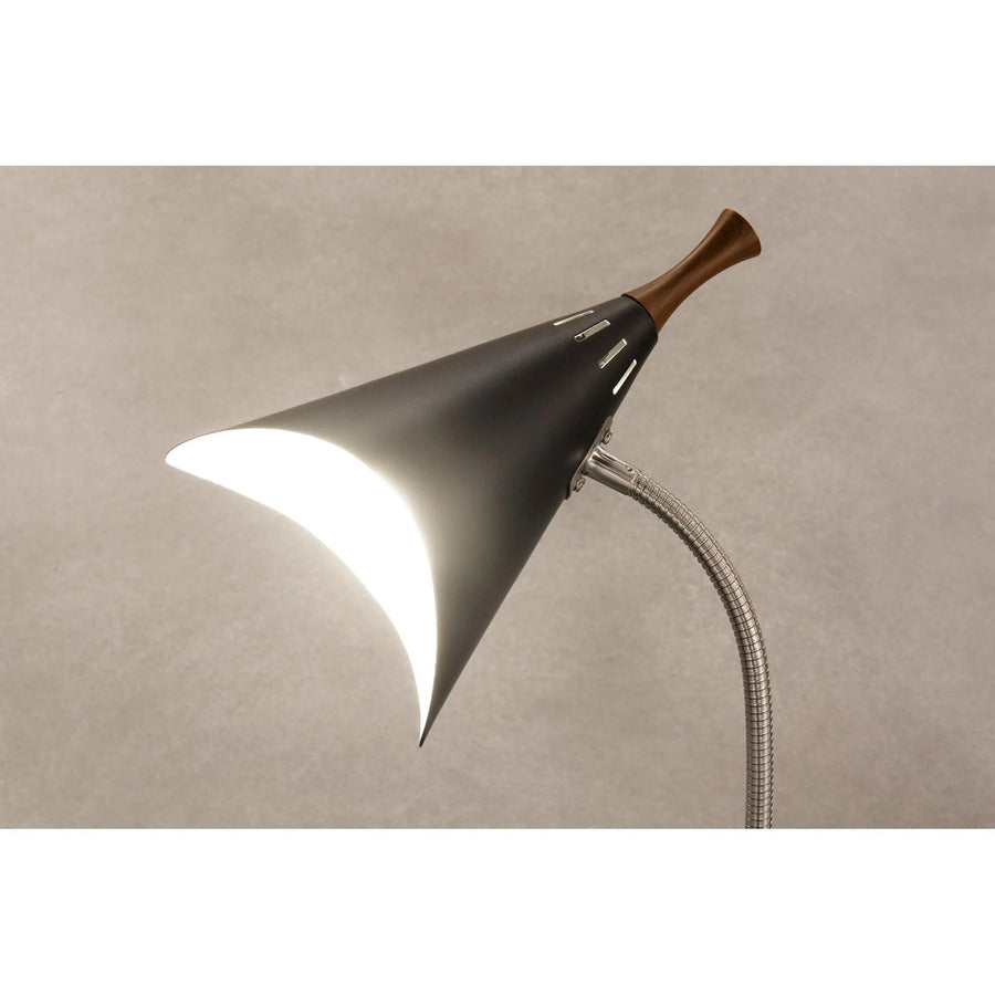 Adesso Draper Gooseneck Desk Lamp