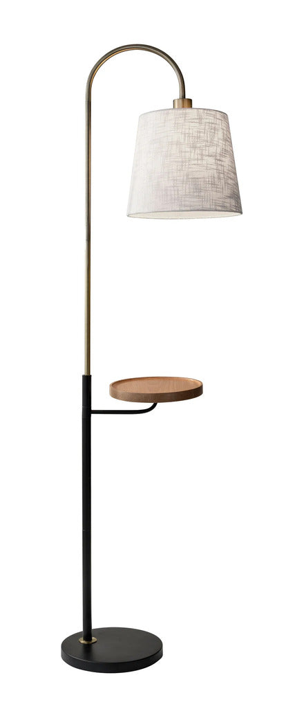 Adesso Jeffrey Shelf Floor Lamp