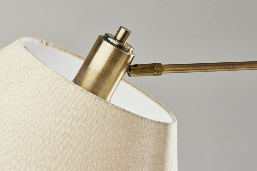 Adesso Bryson Swing-Arm Floor Lamp