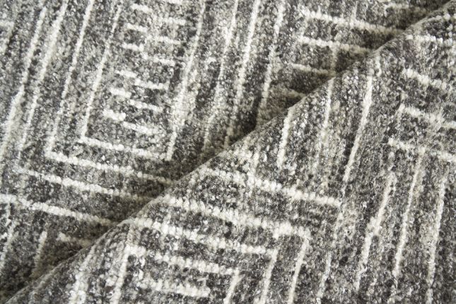 Exquisite Rugs Aldridge Handmade Hand-Knotted New Zealand Wool and Bamboo Silk Area Rug