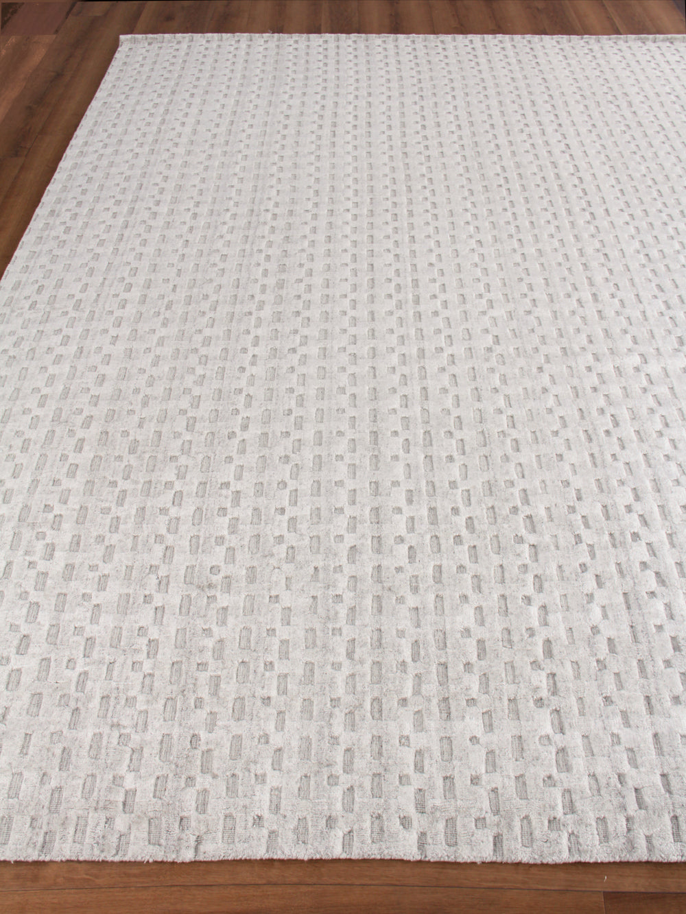 Exquisite Rugs Monroe Silk Handmade Hand Loomed Bamboo Silk and Cotton Area Rug