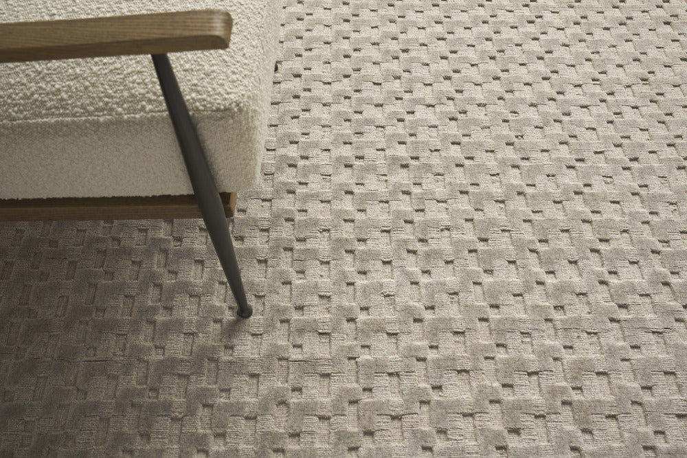 Exquisite Rugs Monroe Silk Handmade Hand Loomed Bamboo Silk and Cotton Area Rug