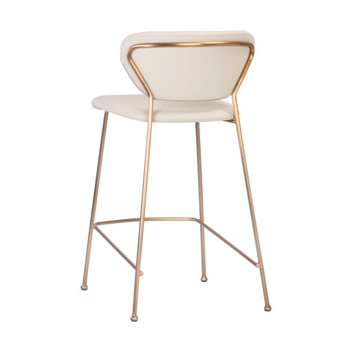 Sunpan Odesa Counter Stool Abbington Navy / Dillon Cream