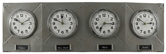 Cooper Classics Terminal Clock