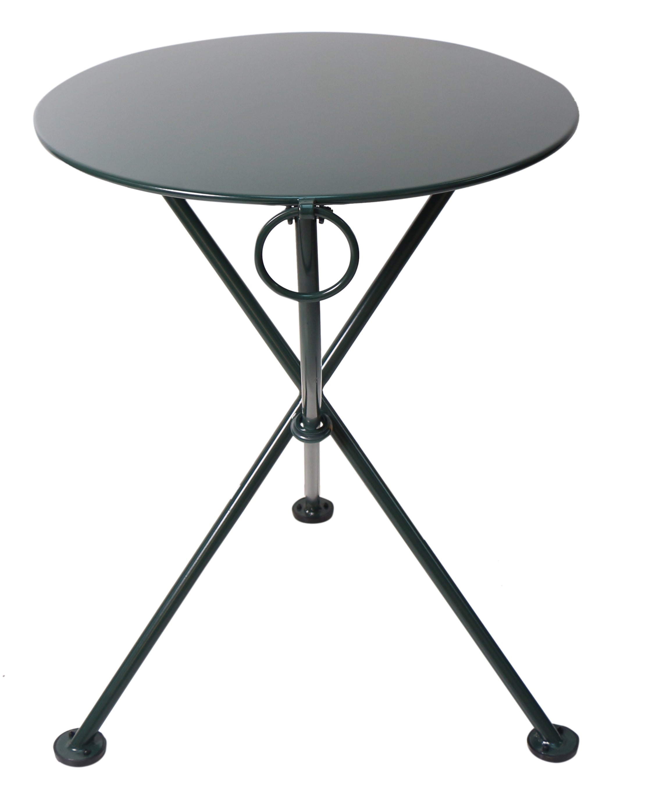 Furniture DesignHouse FrenchCafe Round Bistro 3-leg Folding Bistro Table / 28" Round Metal Top
