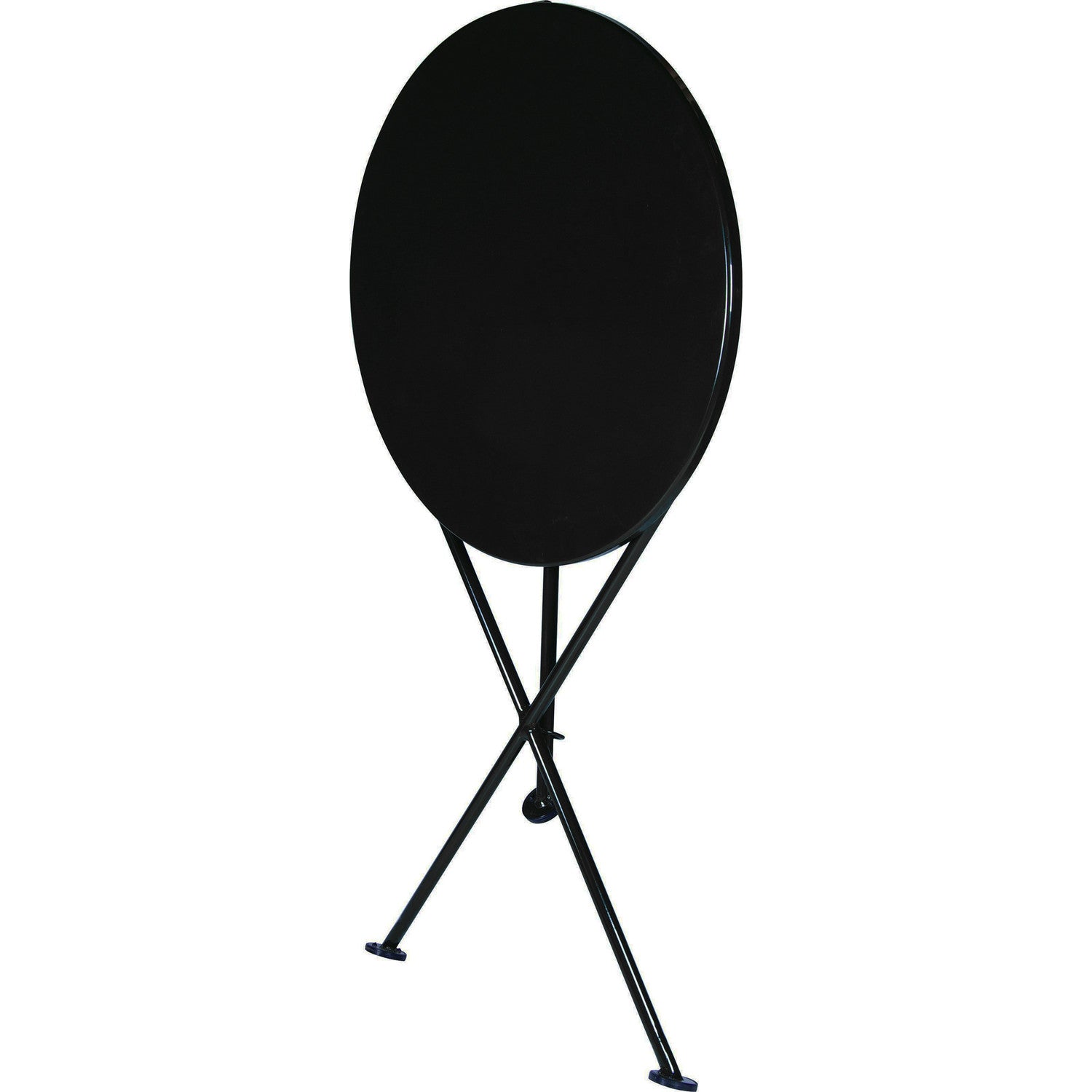 Furniture Designhouse French Cafe Round Bistro 3-leg Round Folding Bistro Table