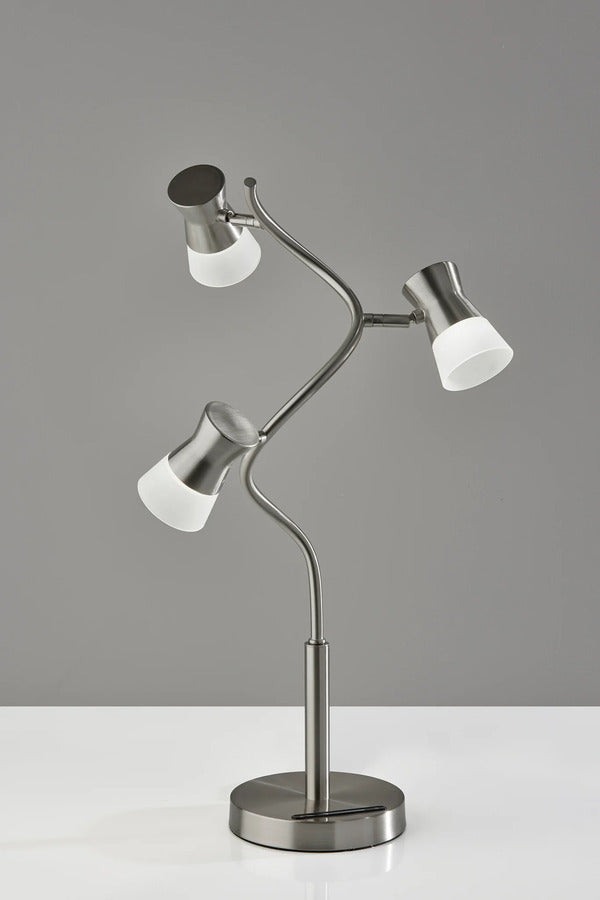 Adesso Cyrus LED Table Lamp w. Smart Switch