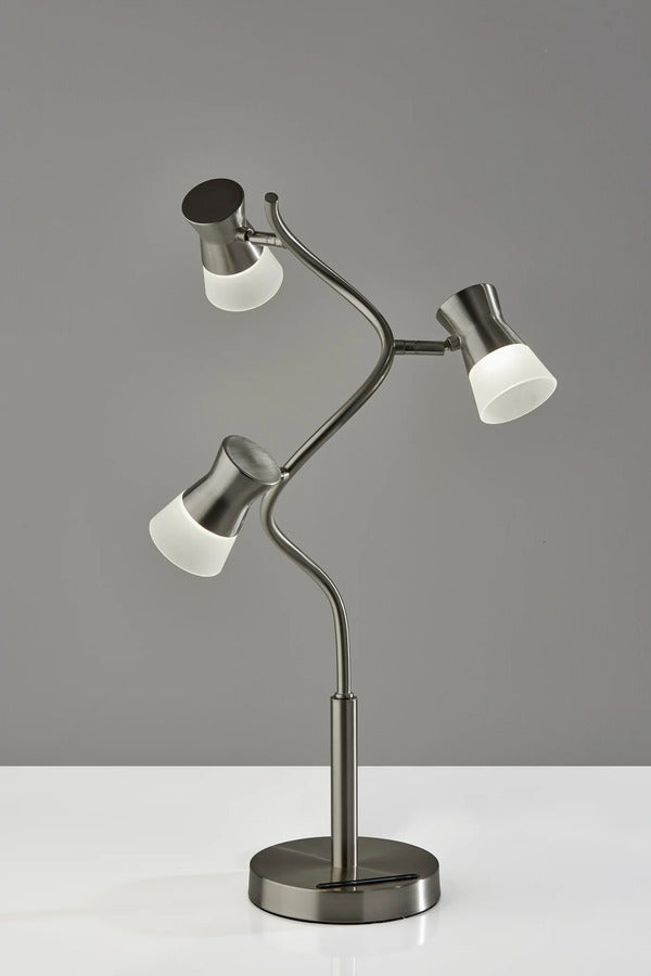 Adesso Cyrus LED Table Lamp w. Smart Switch