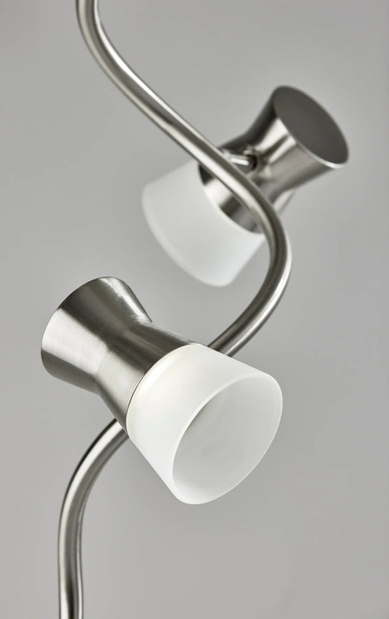 Adesso Cyrus LED Floor Lamp w. Smart Switch