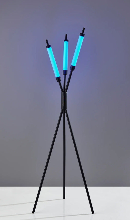 Adesso Collin LED Color Changing 3 Light Floor Lamp