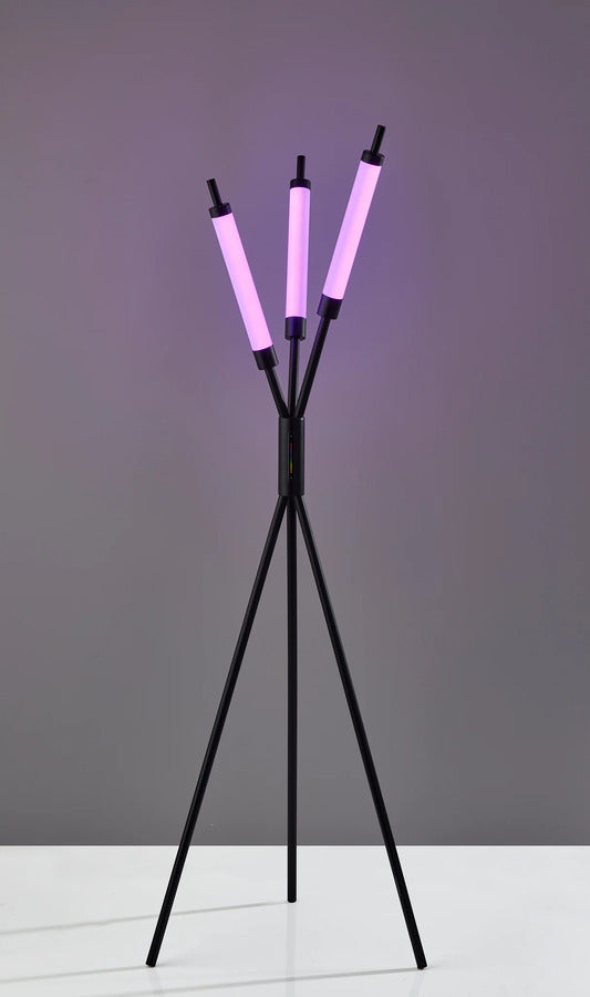 Adesso Collin LED Color Changing 3 Light Floor Lamp