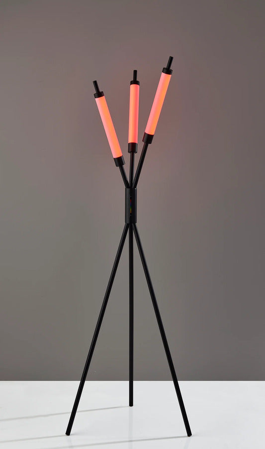 Adesso Collin LED Color Changing 3 Light Floor Lamp