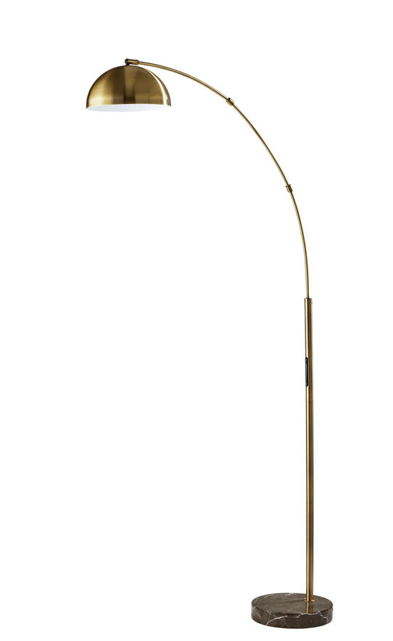 Adesso Bolton LED Arc Lamp With Smart Switch