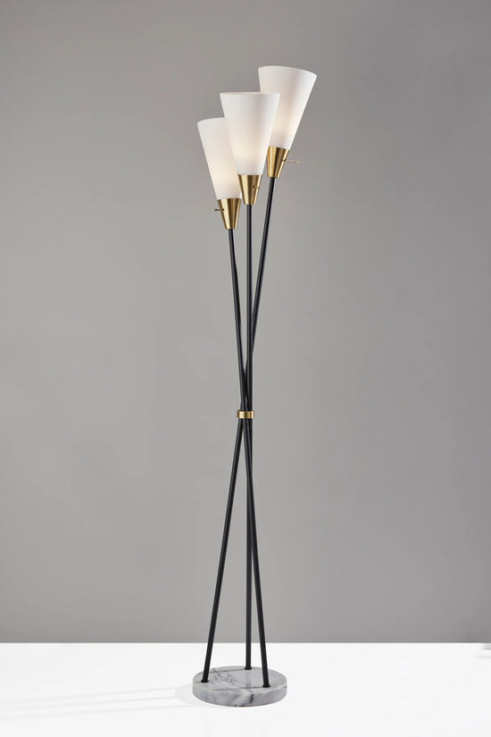 Adesso Dixon 3 Light Torchiere