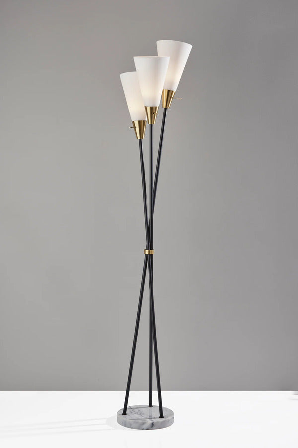 Adesso Dixon 3 Light Torchiere
