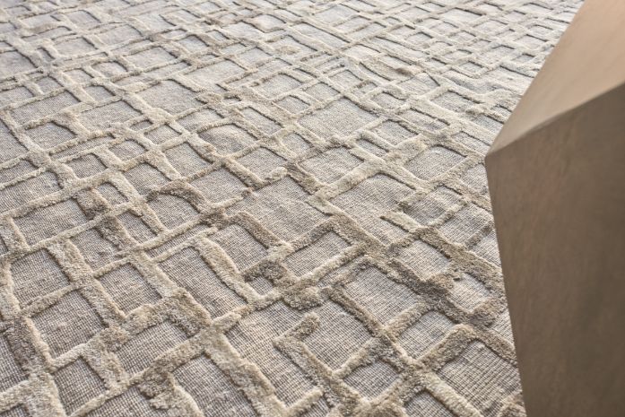 Exquisite Rugs Vista Handmade Hand Loomed New Zealand Wool and Bamboo Silk Area Rug