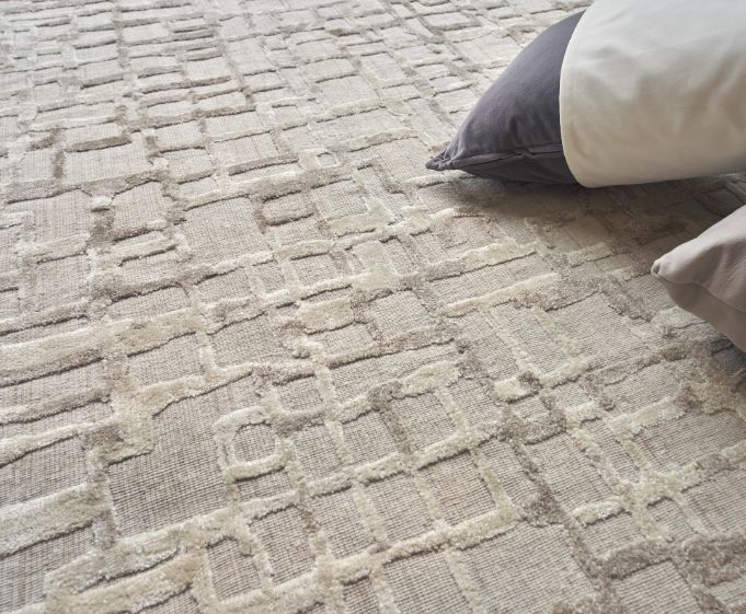 Exquisite Rugs Vista Handmade Hand Loomed New Zealand Wool and Bamboo Silk Area Rug