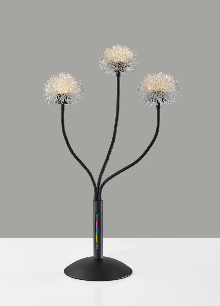 Adesso Pom Pom RGB LED Table Lamp