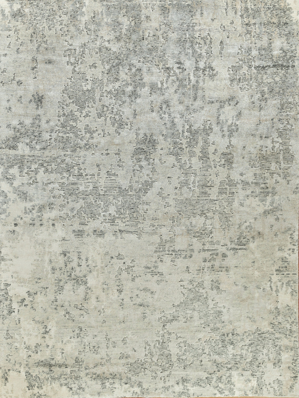 Exquisite Rugs Cosmo Handmade Hand-Knotted New Zealand Wool and Bamboo Silk Area Rug