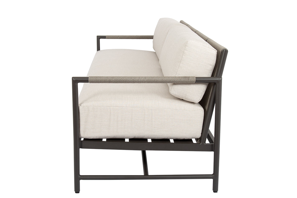 Sunset West Pietra Sofa With Echo Ash Cushion