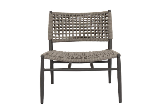 Sunset West Grigio Cushionless Accent Chair