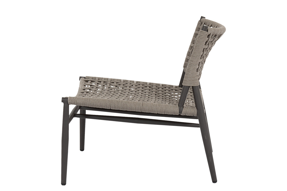 Sunset West Grigio Cushionless Accent Chair