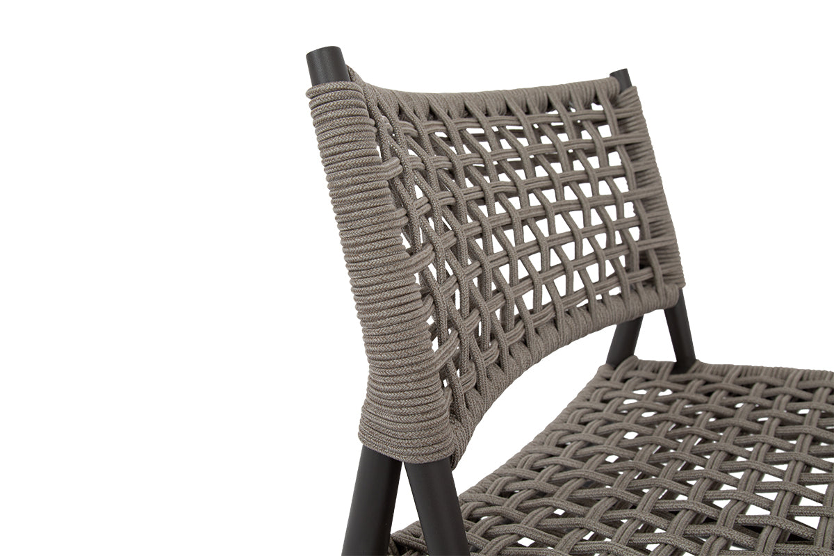 Sunset West Grigio Cushionless Accent Chair